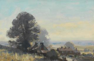 Edward Seago, RWS, RBA - September morning, Suffolk