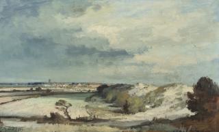 Edward Seago - Behind the Dunes Norfolk