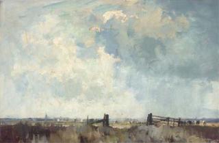 Edward Seago - The Marsh Gate