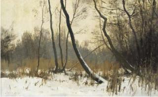 Edward Seago - The Reed Bed, Winter