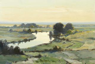 Edward Seago - The River Bend