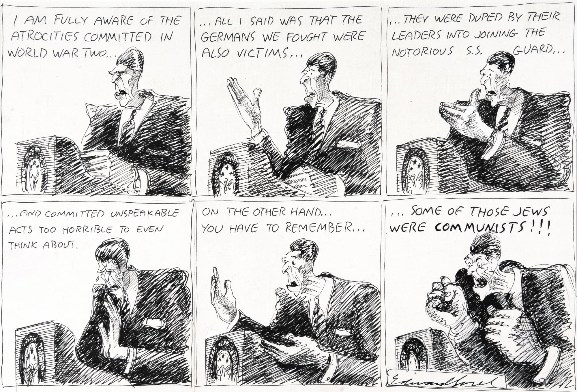 Edward Sorel - ‘...Some Of Those Jews Were Communists!!!’