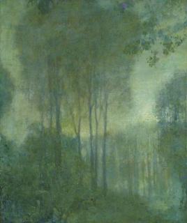 Edward Steichen - Landscape in Moonlight