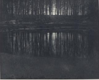 Edward Steichen - Moonlight: The Pond, 1906 from Camera Work, Number 14, 1906