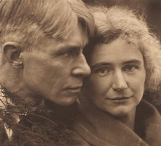 Edward Steichen - Mr. and Mrs. -- The Sandburgs, Elmhurst, Illinois