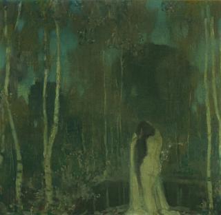 Edward Steichen - Nymph By A Lake