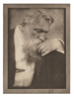 Edward Steichen - Portrait of Auguste Rodin, c. 1907