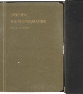 Edward Steichen - Steichen. The Photographer. Text by Carl Sandburg. New York: Harcourt, Brace and Co., 1929.