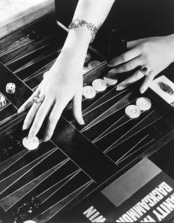 Edward Steichen - The Play of Modern Hands (Hands of Ilka Chase, Backgammon)
