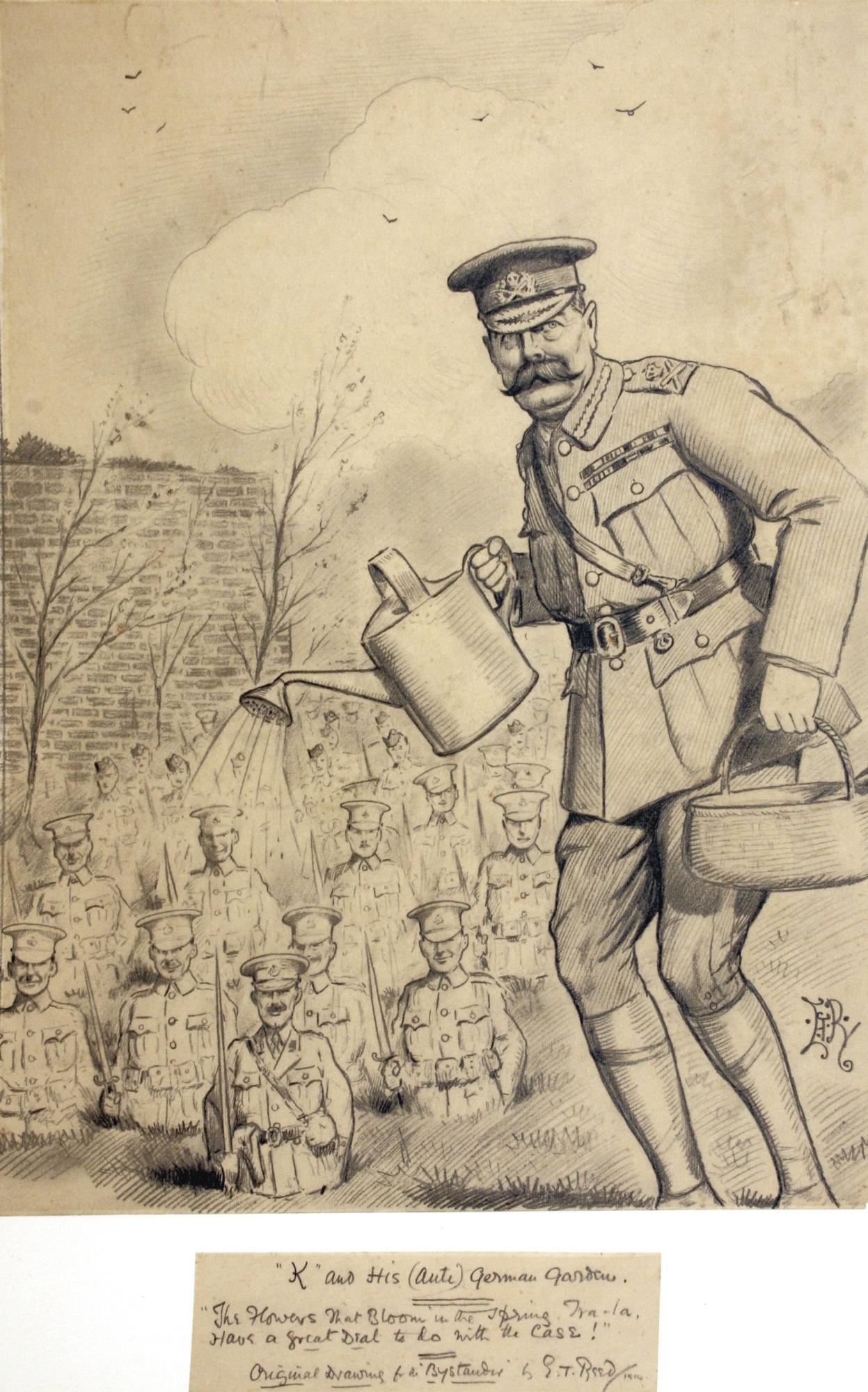 Edward Tennyson Reed - ‘“K” And His (Anti) German Garden’ (‘The Flowers That Bloom In The Spring, Tra-La, | Have A Great Deal To Do With The Case!’)