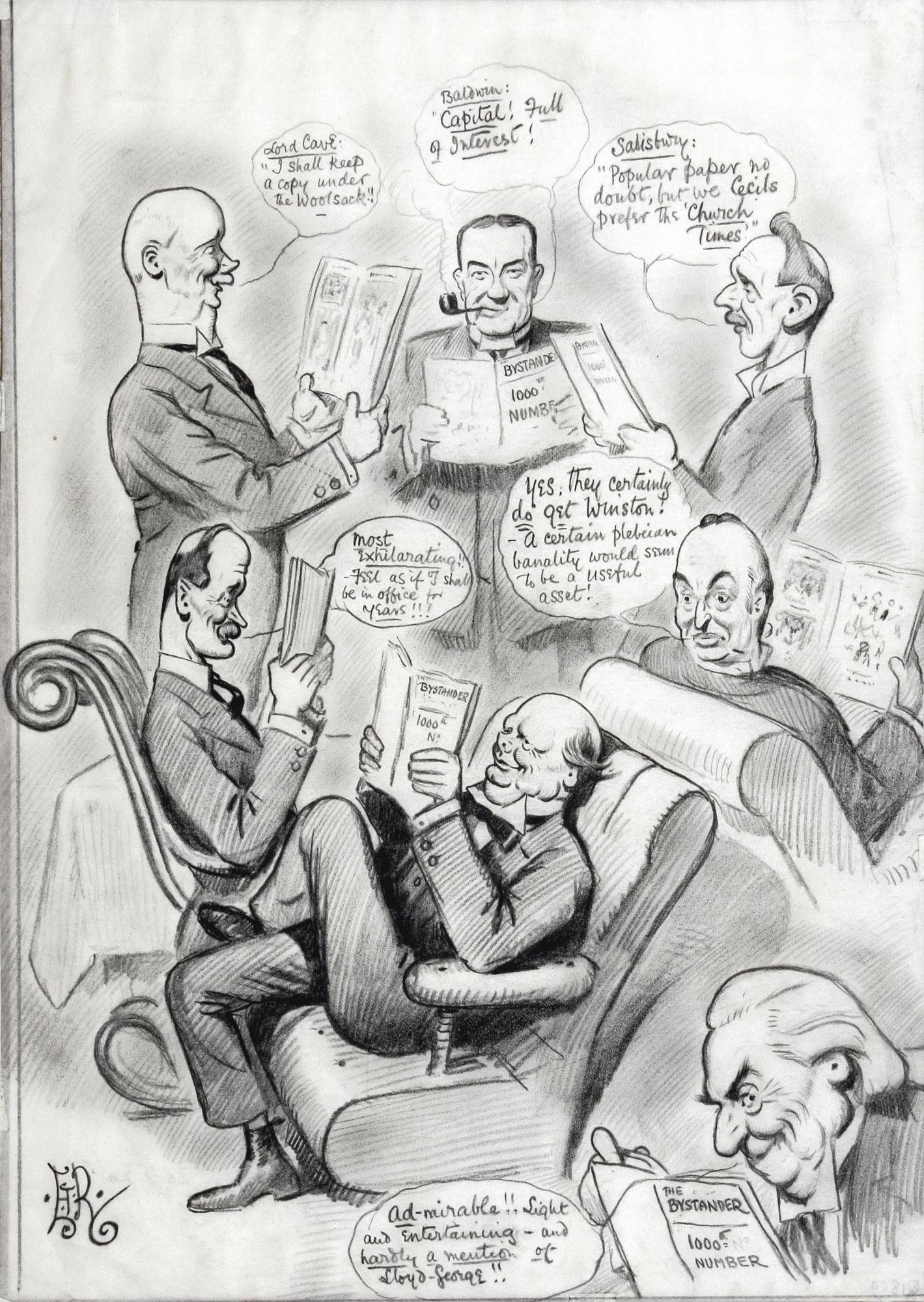 Edward Tennyson Reed - ‘The Bystander 1000Th Number’