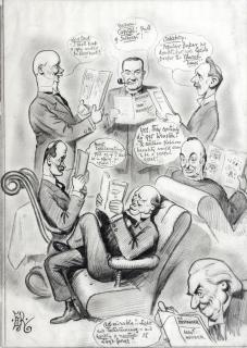 Edward Tennyson Reed - ‘The Bystander 1000Th Number’