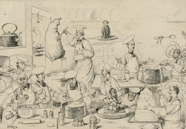 Edward Tennyson Reed - The Parliamentary kitchen