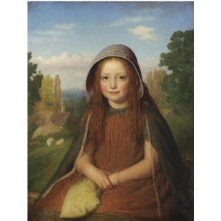 Edward Thompson Davis - A Country Lass