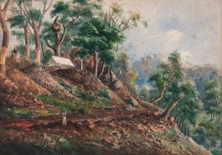 Edward Thomson - Tom the Blowers Claim, Iron Bark Quartz Reef, c.1860