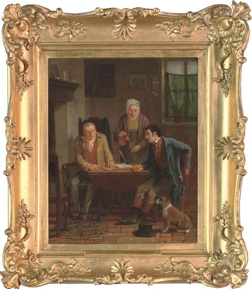 Edward Villiers Rippingille - Settling The Account