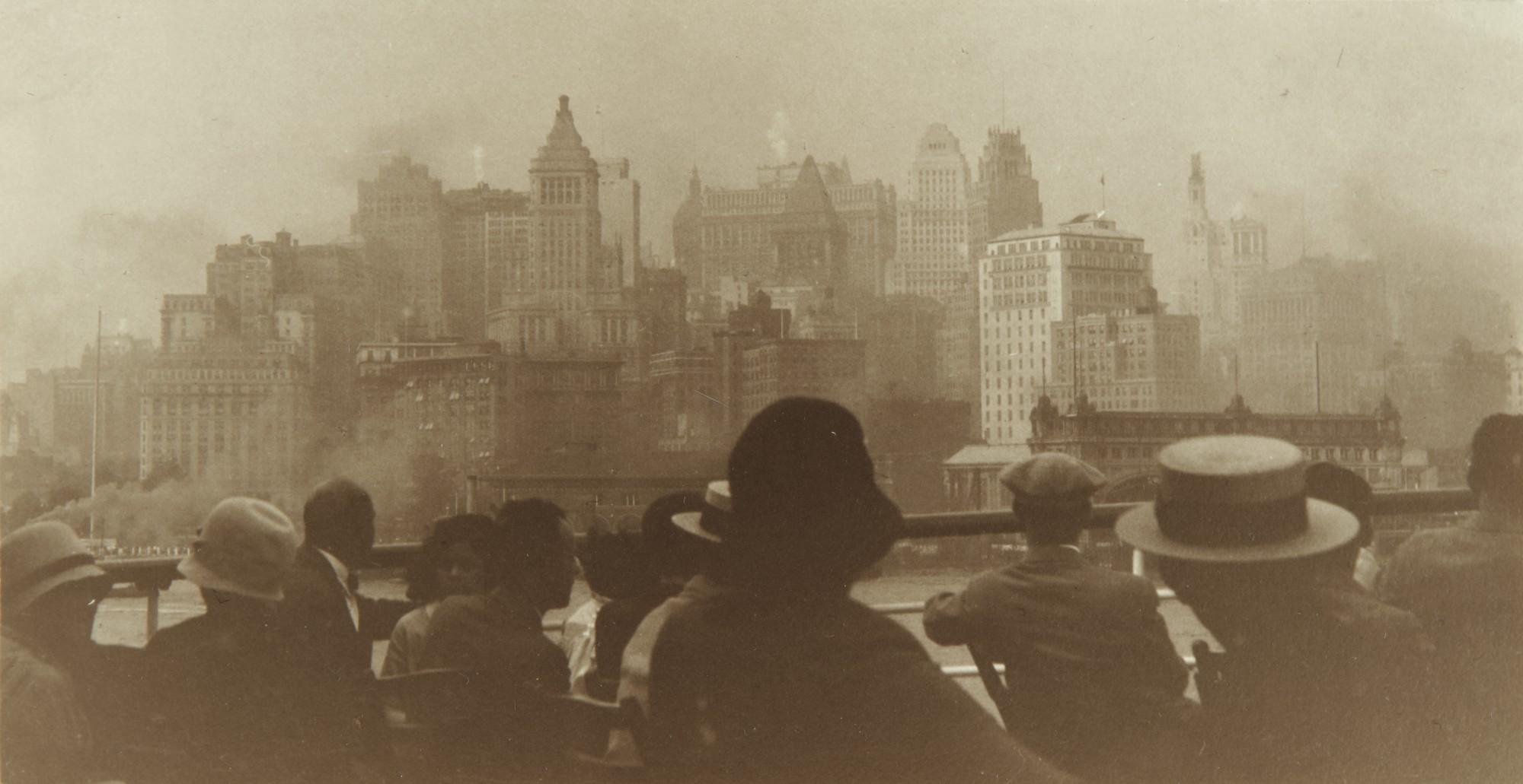 Edward W. Quigley - New York from the Staten Island Ferry