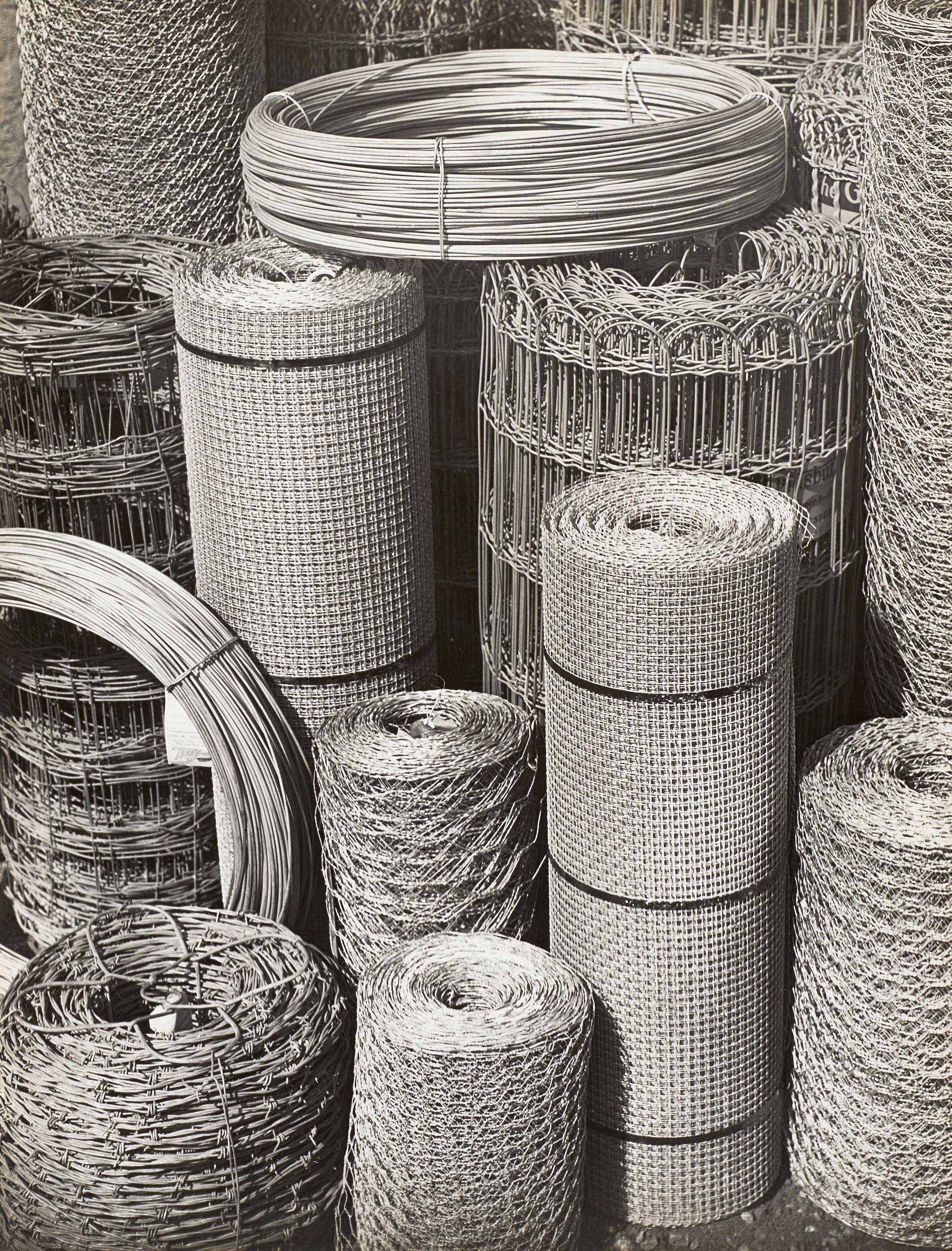 Edward W. Quigley - Untitled (Wire Rolls)