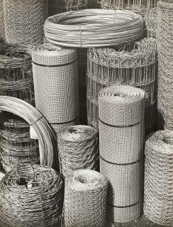 Edward W. Quigley - Untitled (Wire Rolls)