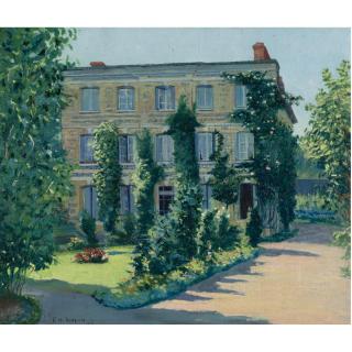 Edward W. Redfield - The House Of Dr. Husson, Offranville, France