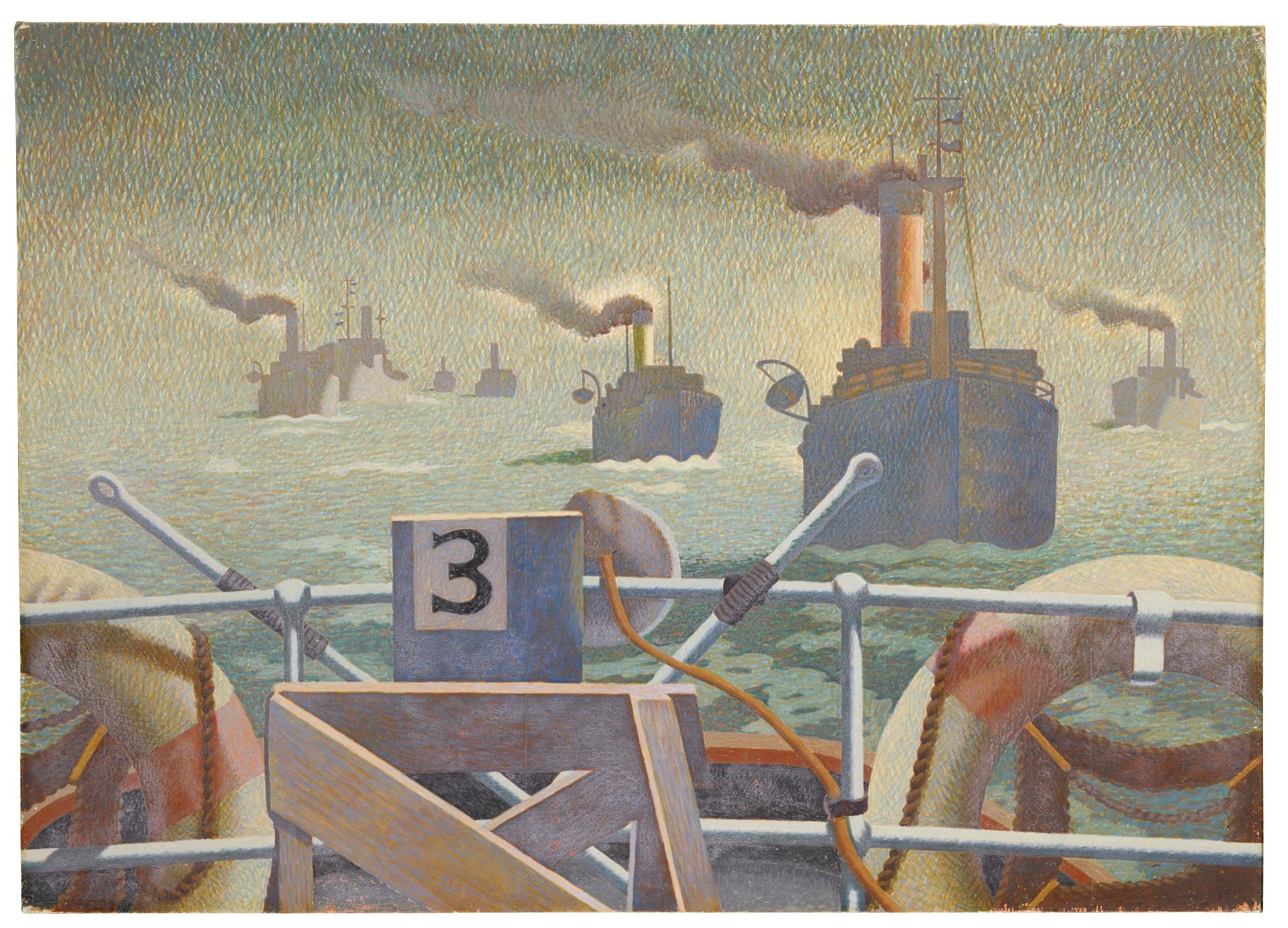 Edward Wadsworth, A.R.A. - Convoy