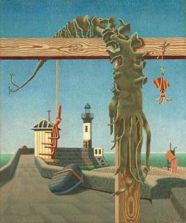 Edward Wadsworth, A.R.A. - Quiet Outlook