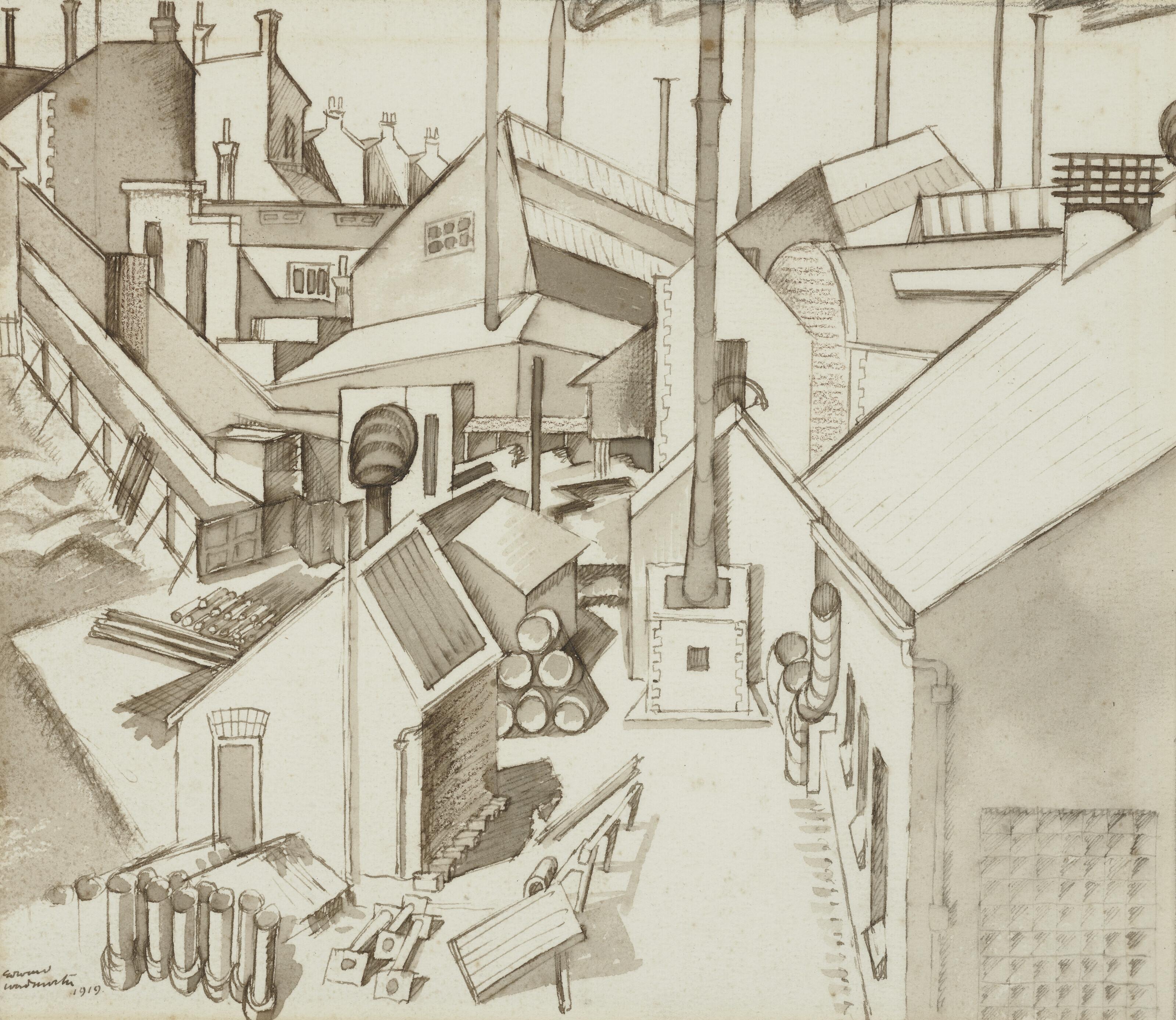 Edward Wadsworth, A.R.A. - Rubel Bronze and Metal Co. Ltd