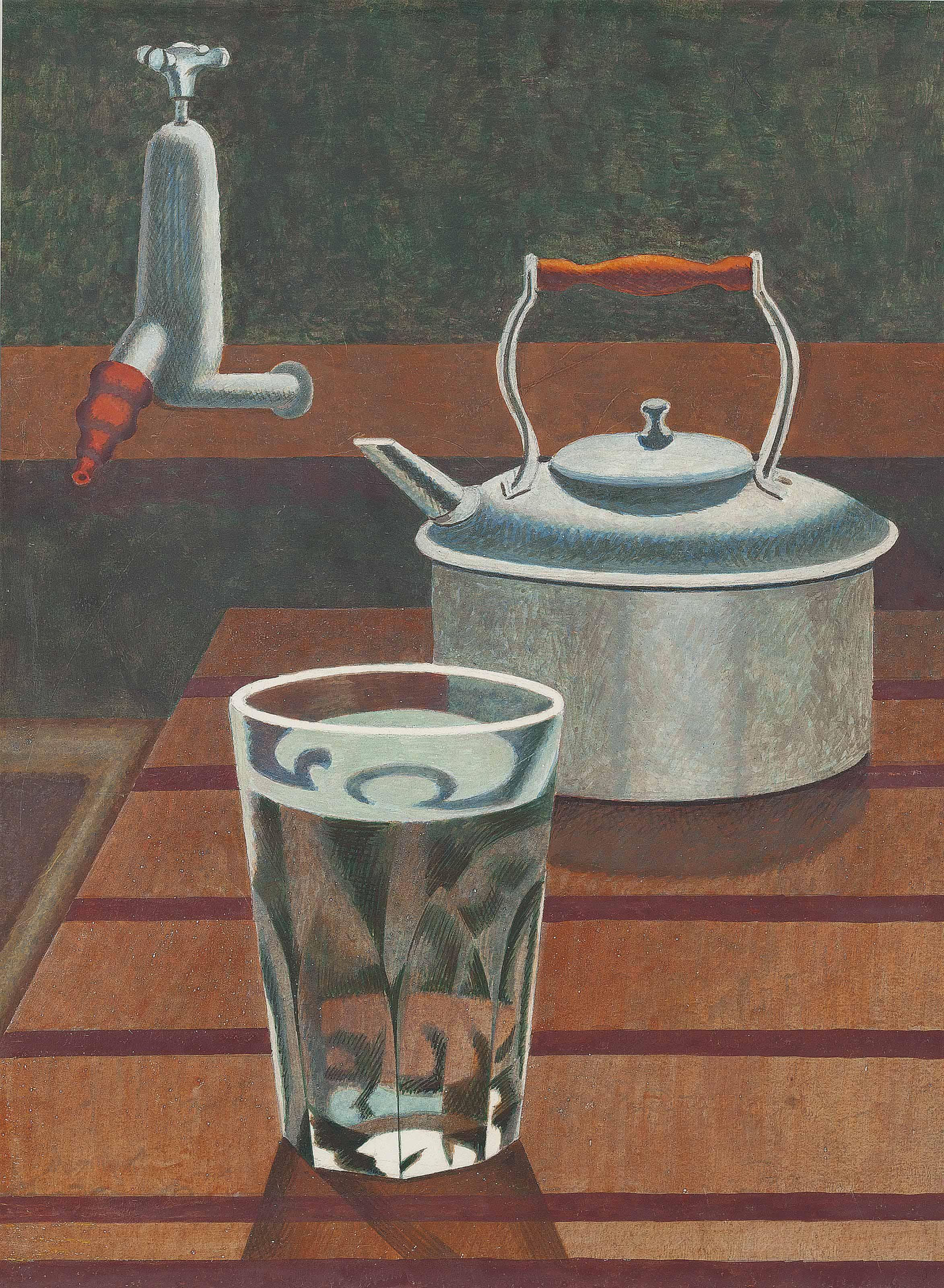 Edward Wadsworth, A.R.A. - Straight From The Tap Ii