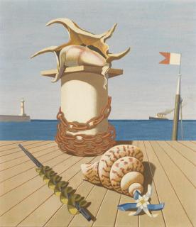 Edward Wadsworth, A.R.A. - Study For Arrival