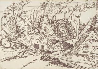 Edward Wadsworth, A.R.A. - Tarmac Iii