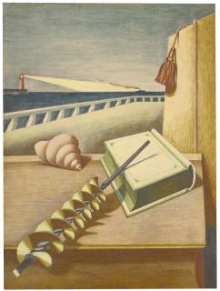 Edward Wadsworth - Au Revoir