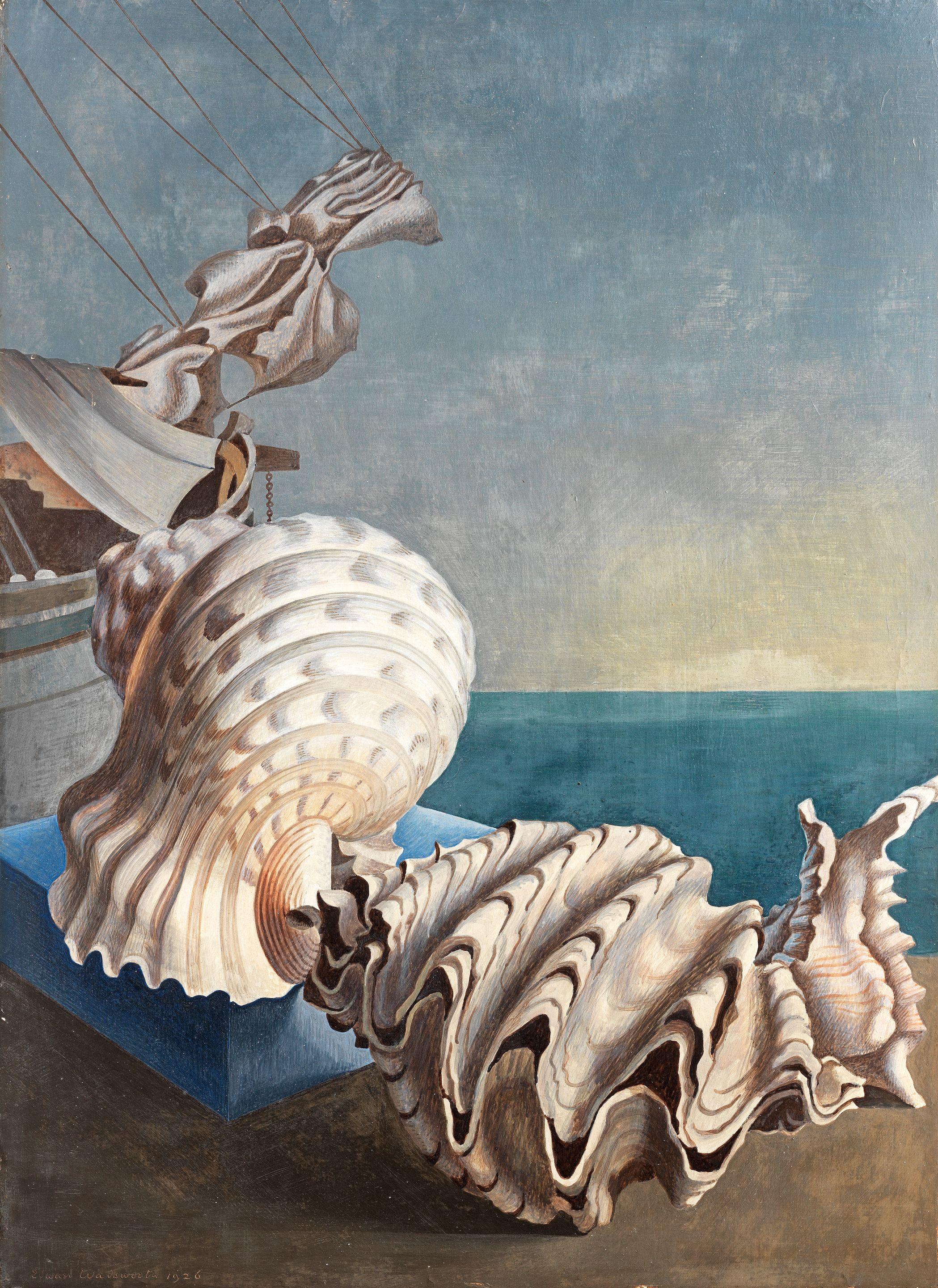 Edward Wadsworth - Conche and Bowsprit