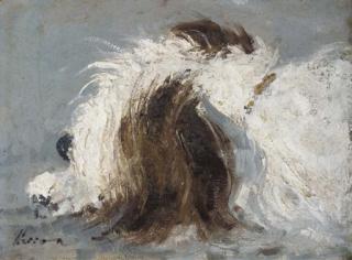 Edward Wesson - Pogo, the artist\'s dog