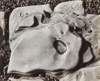 Edward Weston - \'Eroded Rock\', Point Lobos, 1930