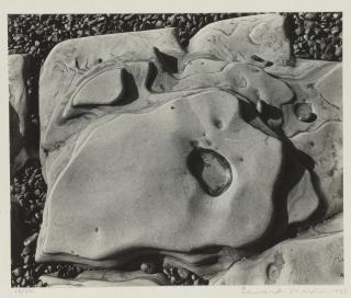 Edward Weston - \'Eroded Rock, Point Lobos\'