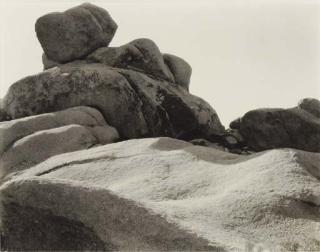 Edward Weston - Mojave Desert, 1928; Iceberg Lake, 1937