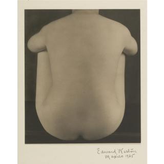 Edward Weston - Nude (Back Of Anita Brenner)