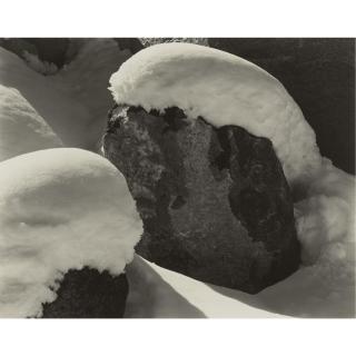 Edward Weston - Snow-Covered Rocks, Yosemite