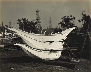 Edward Weston - Stacked Boats