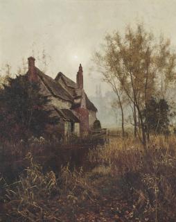 Edward Wilkins Waite, R.B.A. - Reposing In Decay Serene