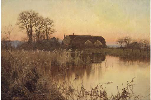 Edward Wilkins Waite, R.B.A. - The end of autumn