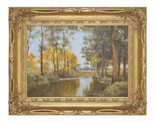 Edward Wilkins Waite - A Berkshire stream, Woolhampton