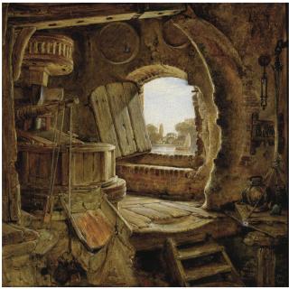 Edward William Cooke, R.A. - Rembrandt\'S Father\'S Mill