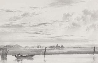 Edward William Cooke, R.A. - San Clemente, Venice