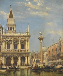Edward William Cooke, R.A. - The Piazzetta Of St Mark, Venice