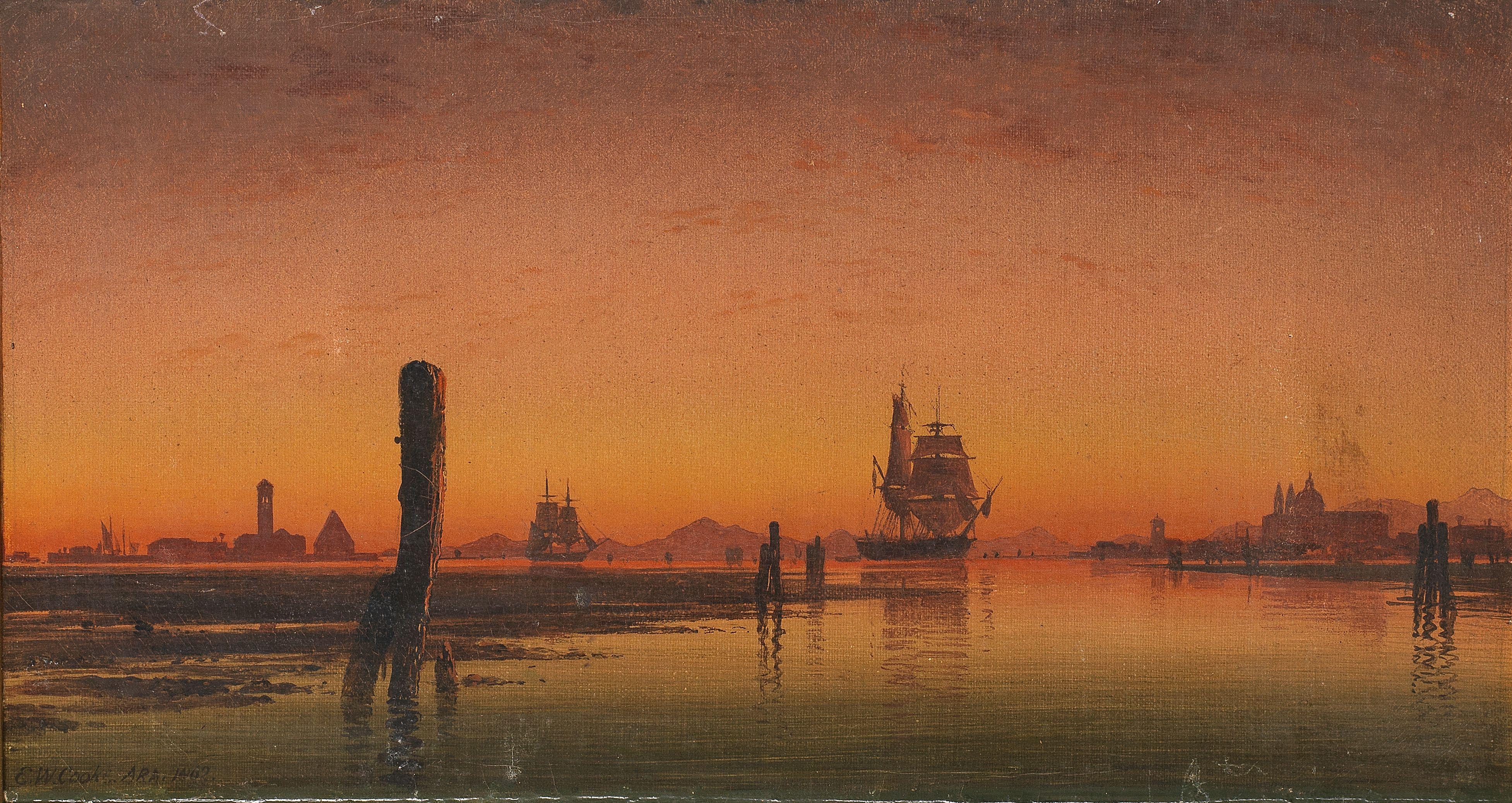 Edward William Cooke, RA - Venice from the Lagoon