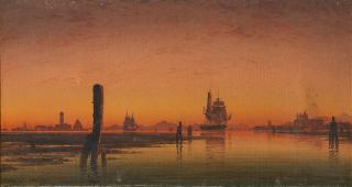Edward William Cooke, RA - Venice from the Lagoon
