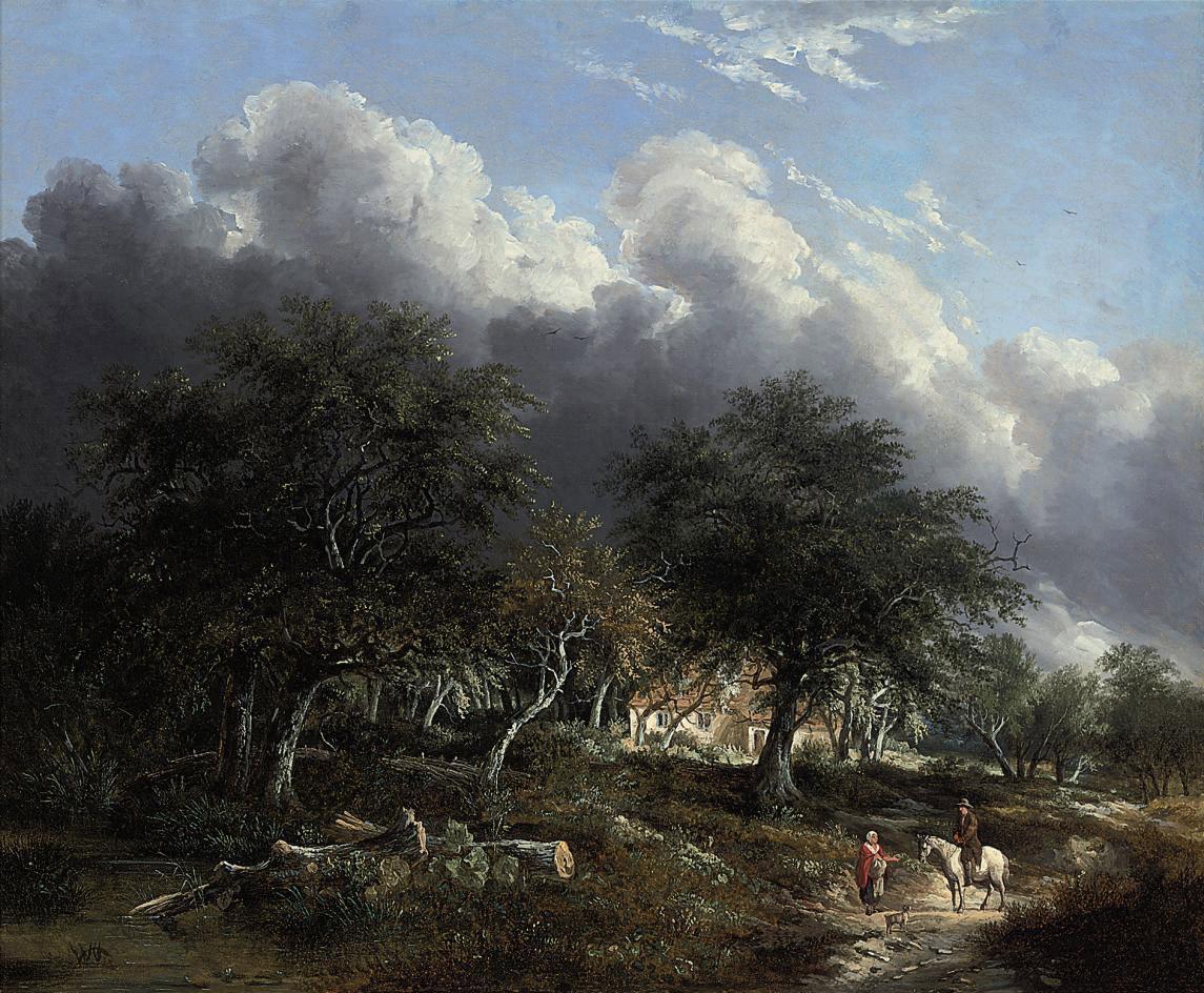 Edward Williams - Storm clearing in the New Forest