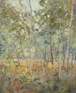 Edward Willis Redfield - Forest Interior