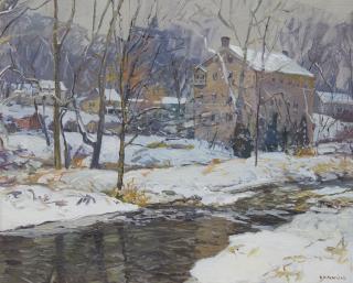 Edward Willis Redfield - New Hope Mill